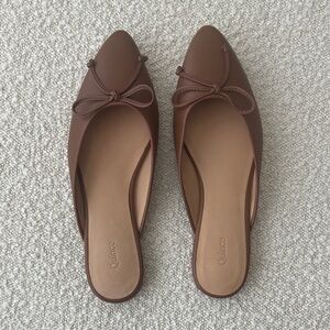 Quince Chocolate Brown Women's Flats